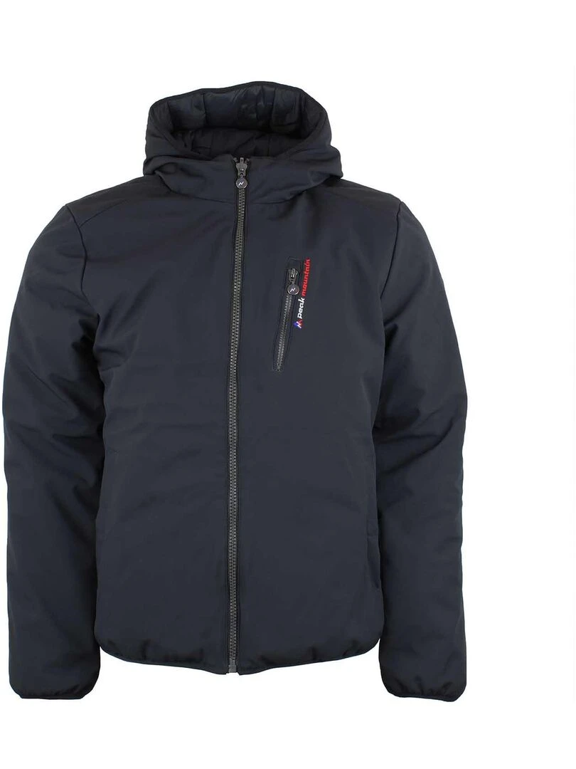 Blouson réversible de ski homme COLISEE   PEAK MOUNTAIN   Noir Noir