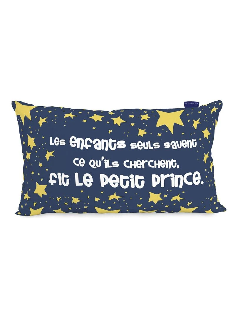 Housse de coussin Son avion "Happyfriday"   Blanc