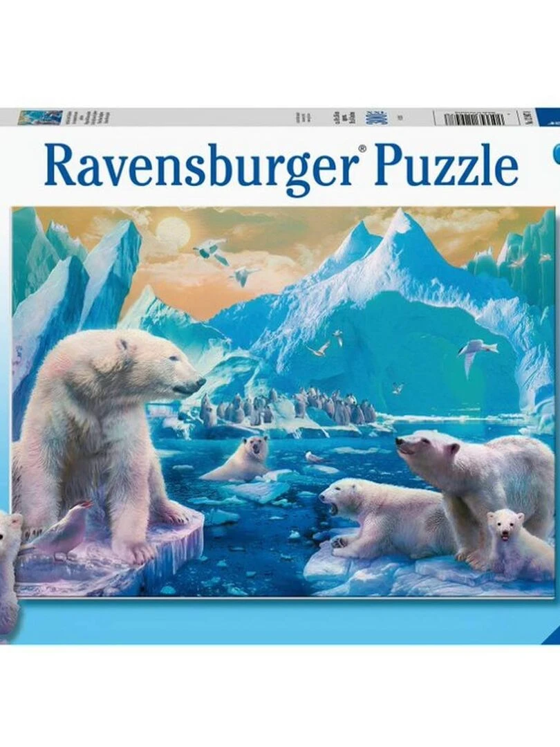 Puzzle 300 pièces XXL : Au royaume des ours polaires N/A