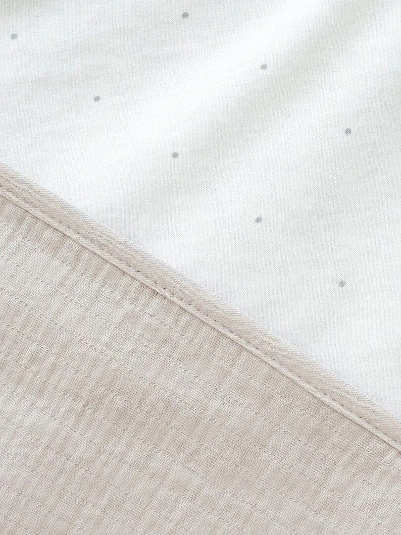 Bemini Couverture Pady tetra jersey et jersey   Beige sable