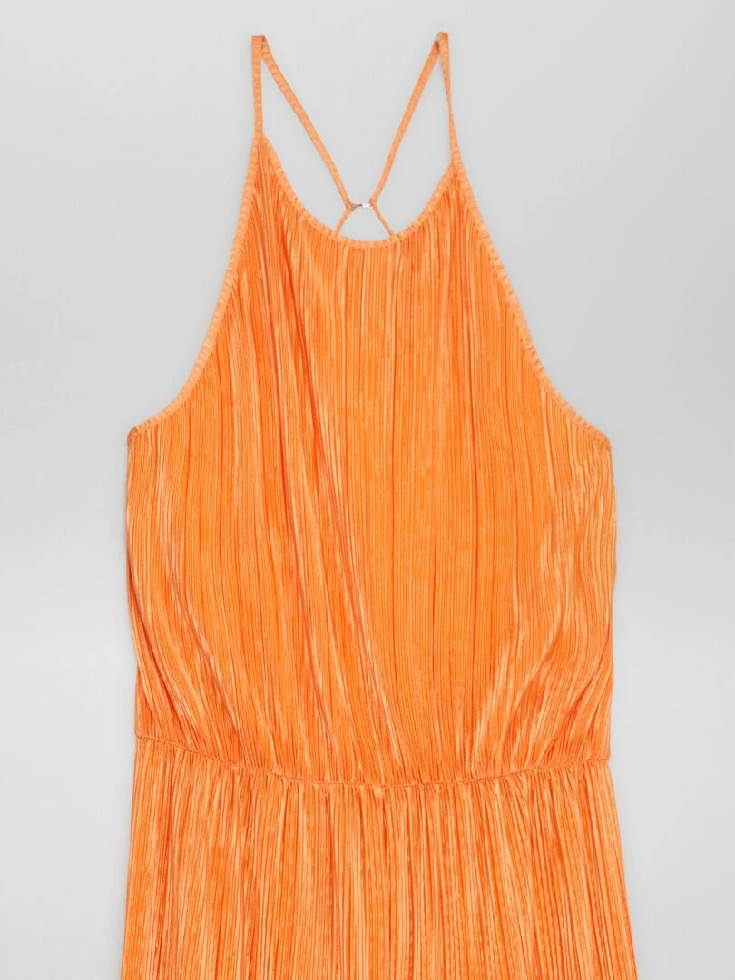 Combinaison longue plissée 'JDY'   Orange