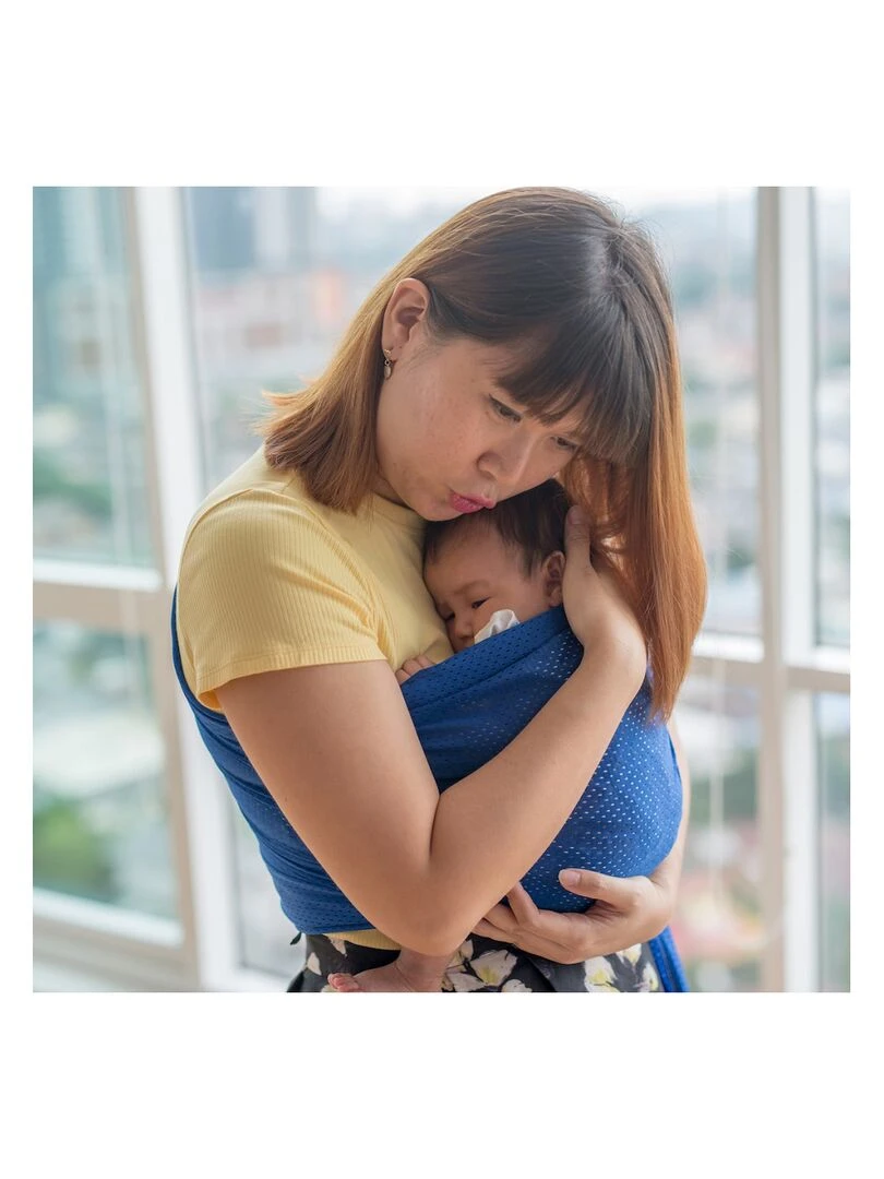 Porte bébé Sling Sukkiri Bleu électrique   Bleu
