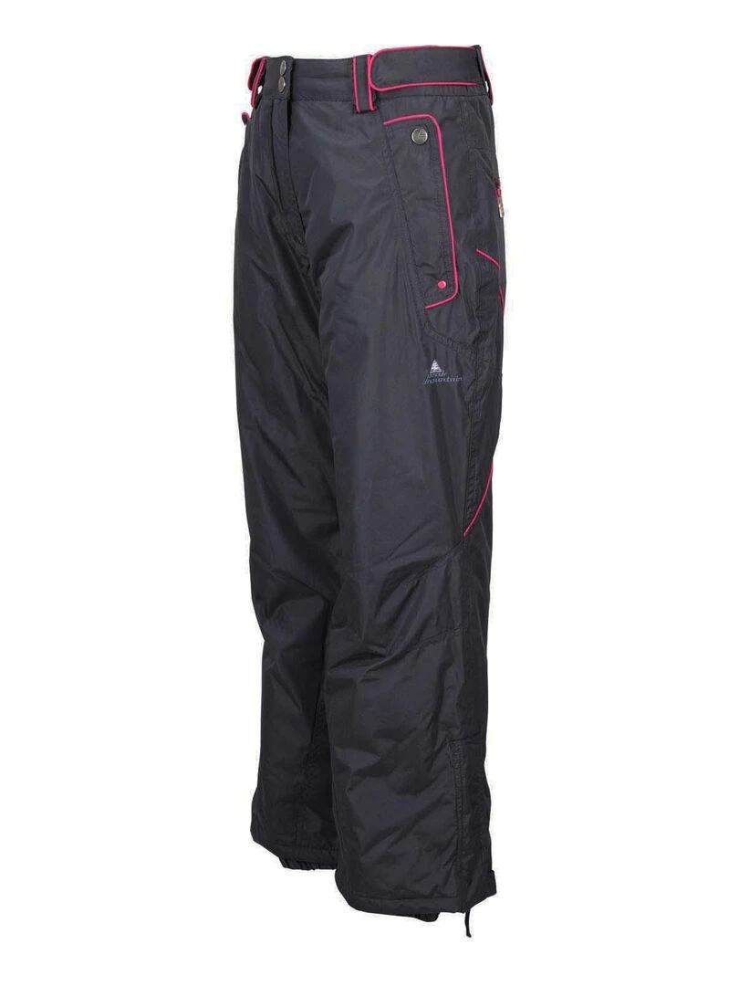 Pantalon de ski fille GACIO   PEAK MOUNTAIN   Noir