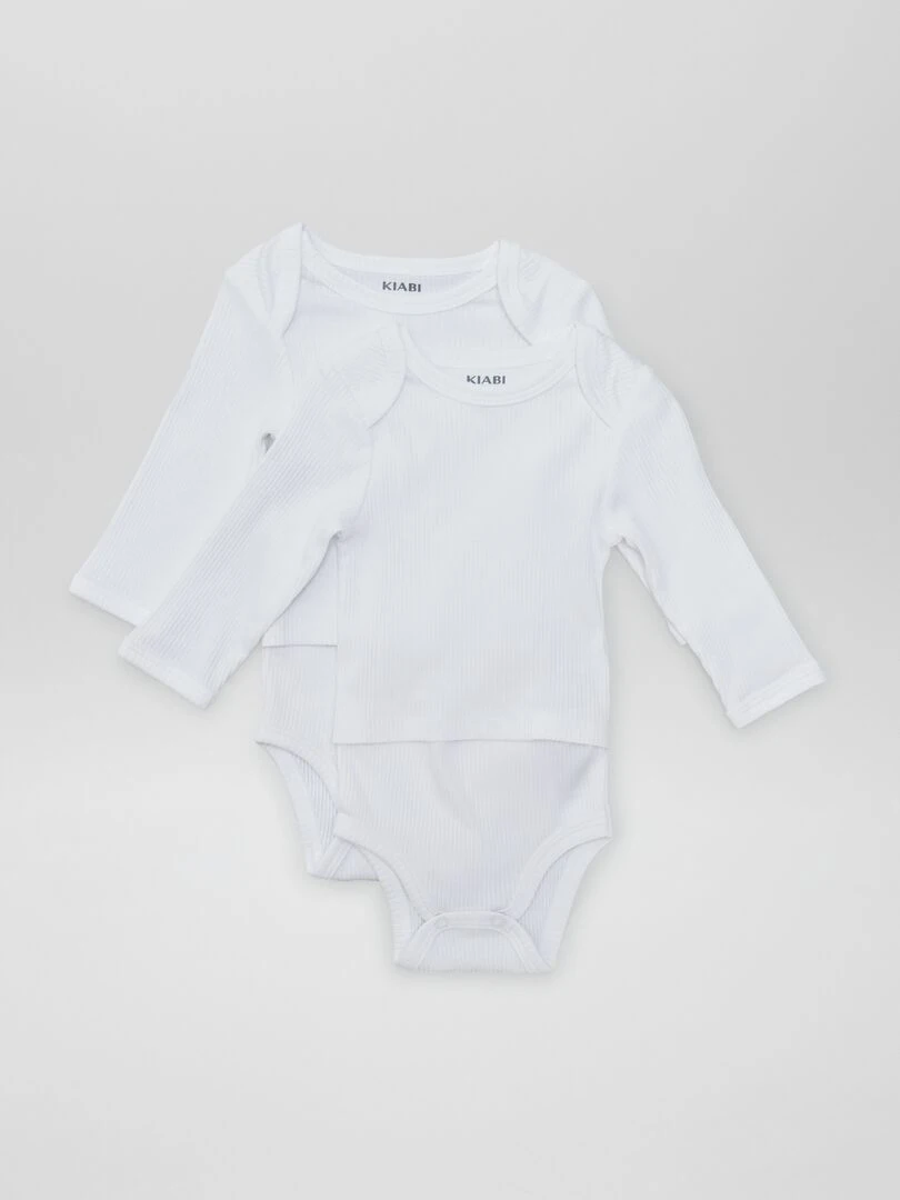 Lot de 2 bodies So Easy blanc