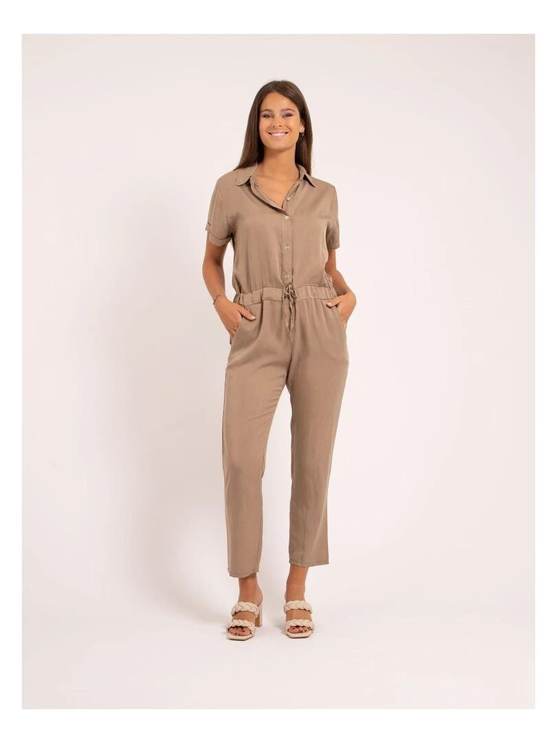 Combi pantalon tencel ENDY Beige