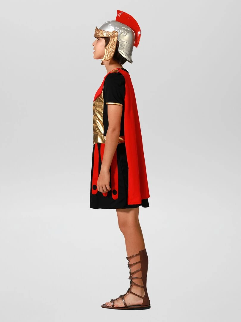 Déguisement 'Gladiateur' 2 pièces Noir / rouge