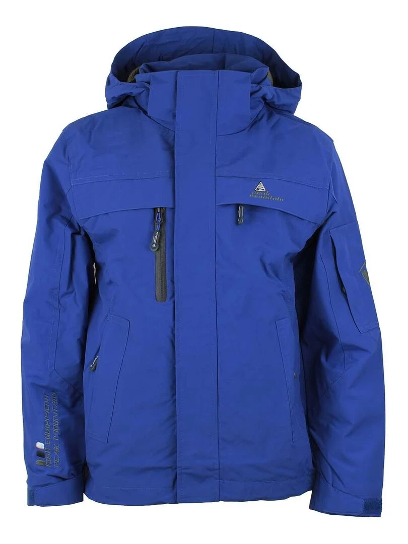 Parka garçon ECASIK PEAK MOUNTAIN Bleu