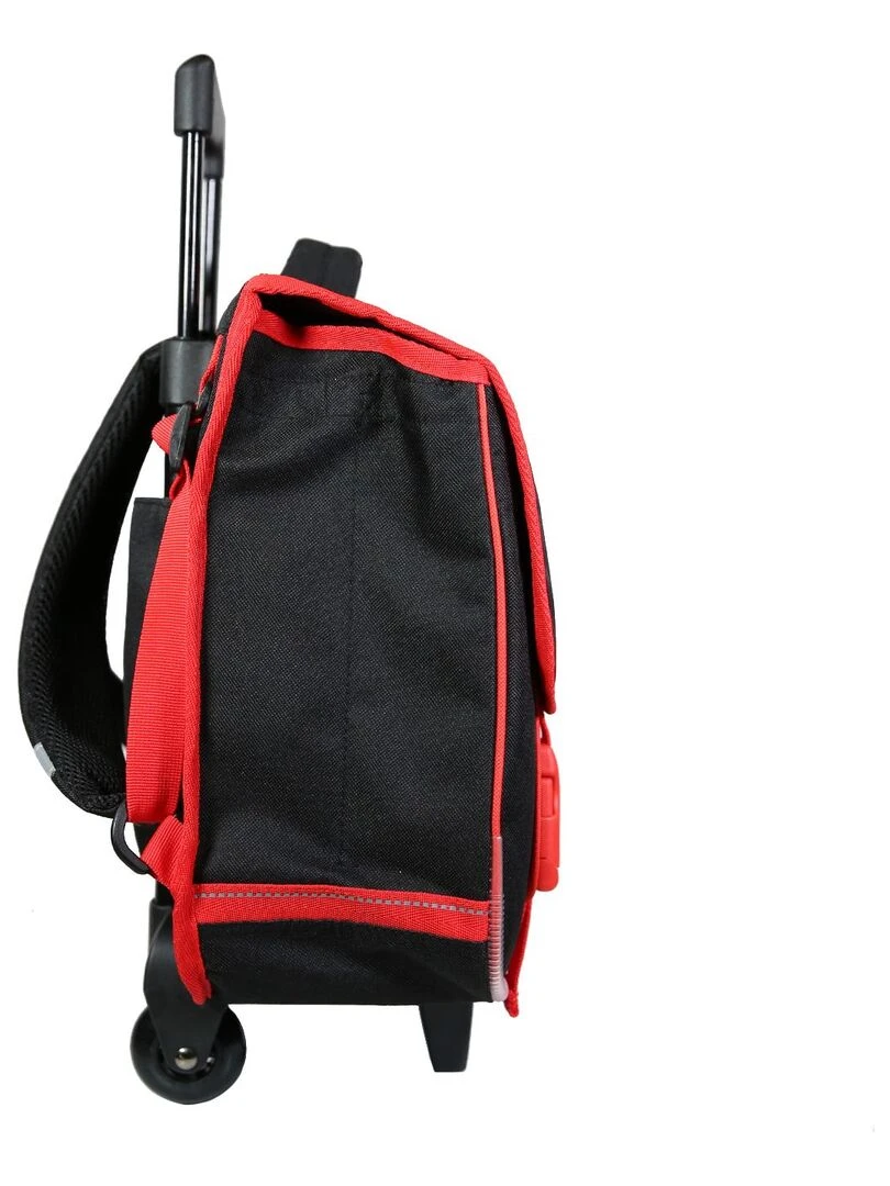 BAGTROTTER Cartable à roulettes 38 cm Jurassic World Dinosaure Noir   Noir