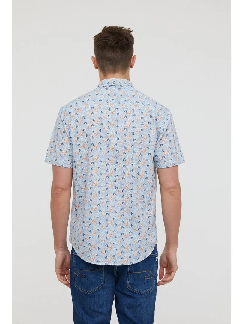 Lee Cooper   Chemise manches courtes coton regular DAXE MC   Blanc