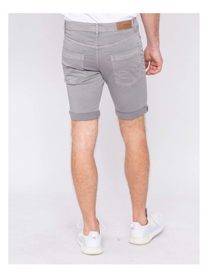 Bermuda BLOCHELLI Gris clair