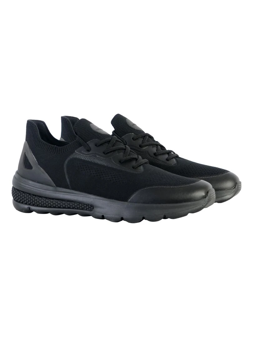 Basket à Lacets Geox Spherica Actif   Noir