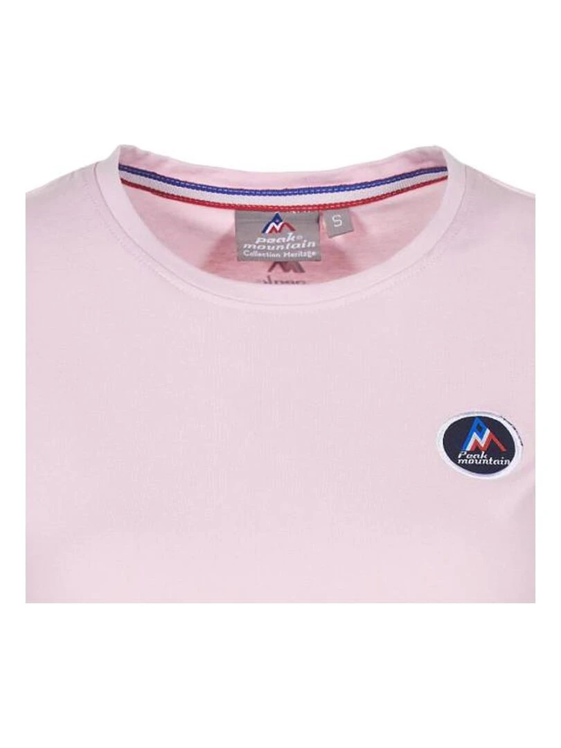 T shirt manches courtes femme ACODA   Rose