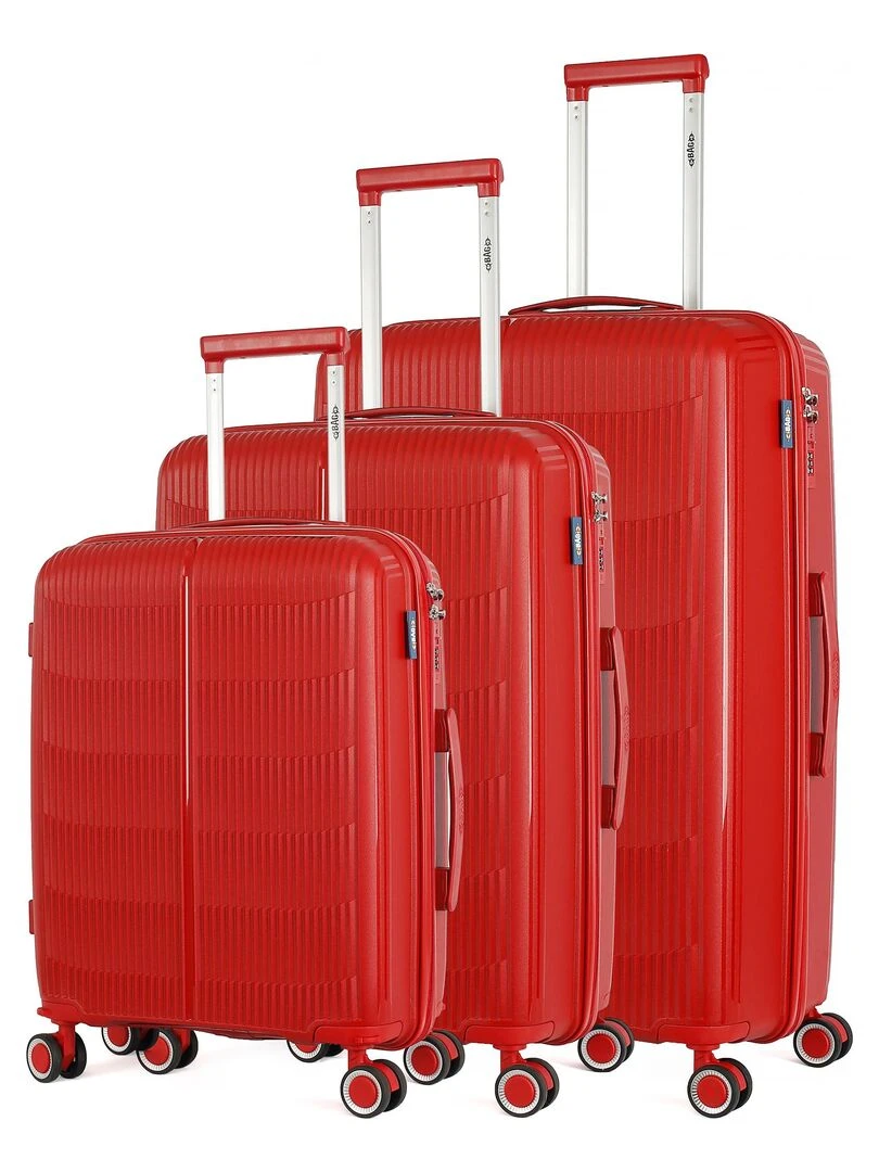 SET DE 3 ANDROMEDE Rouge foncé