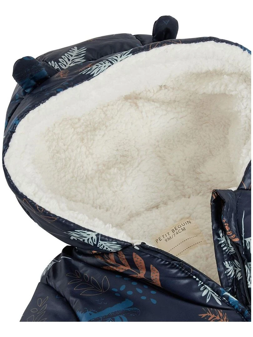 Combi pilote bébé garçon Bivouac   Bleu