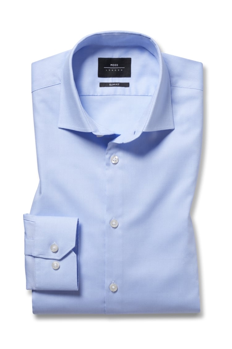 Tailored Fit White Non-Iron Shirt   Buy Online at Moss