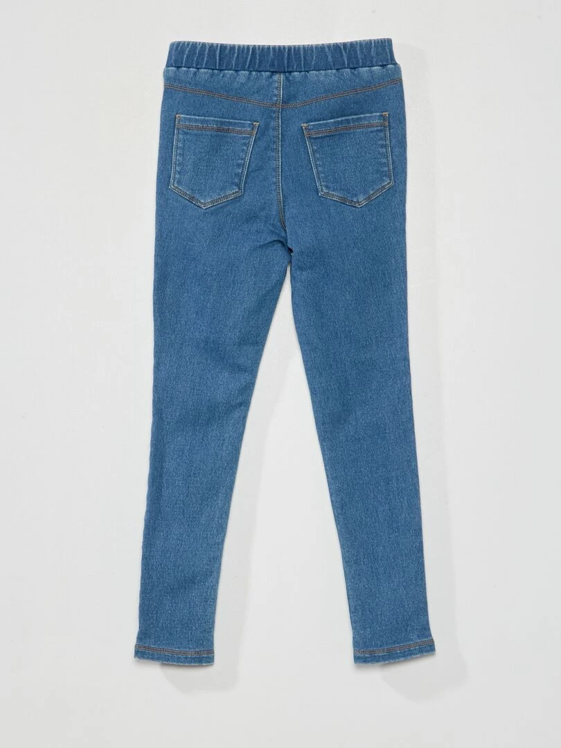 Jegging avec taille élastiquée Double stone