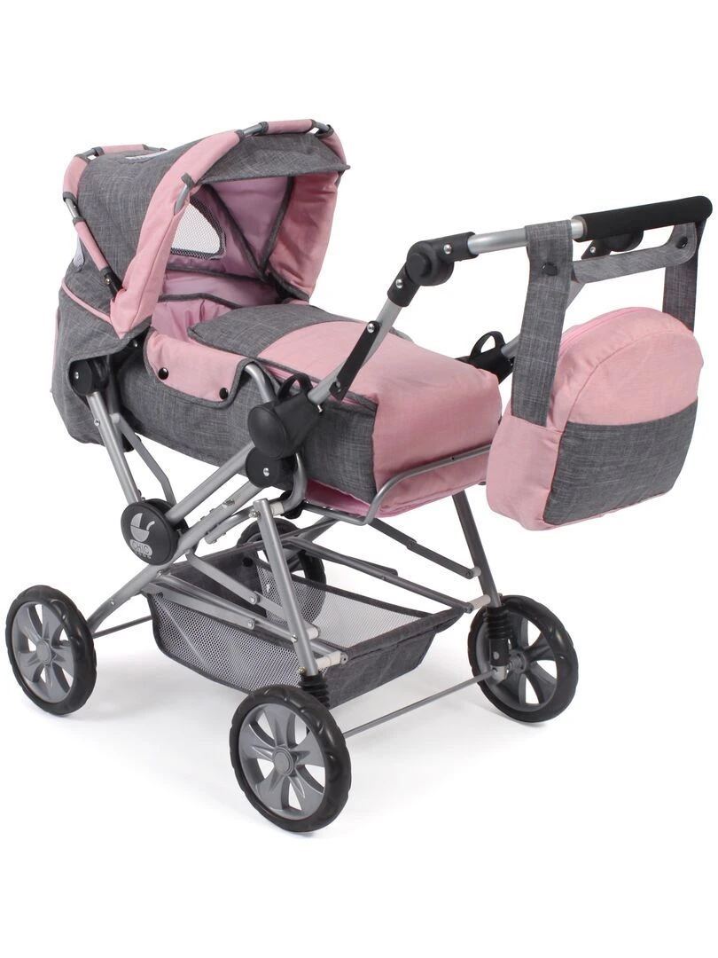 Poussette Road Star pour poupées Coloris 15 anthracite rose N/A