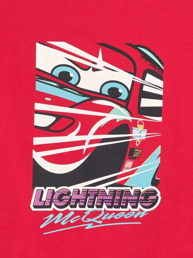 T shirt imprimé 'Disney' Rouge 'Cars'