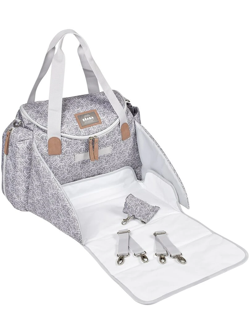 Sac à langer Sydney Jungle Gris