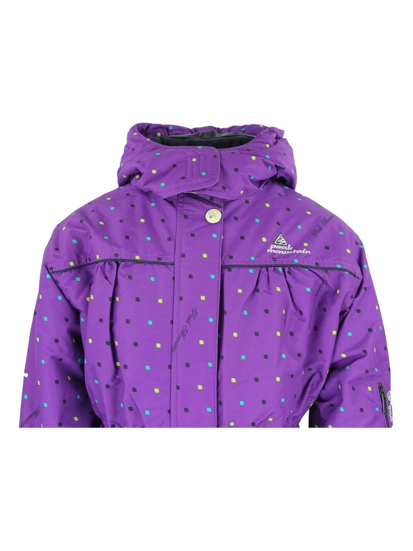 Combinaison de ski fille FANCY   PEAK MOUNTAIN   Violet
