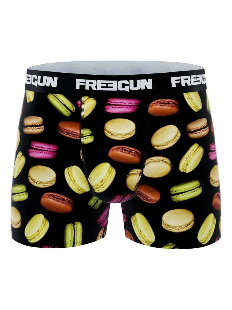 Lot de 6 boxers garçon Best Of Freegun   Jaune