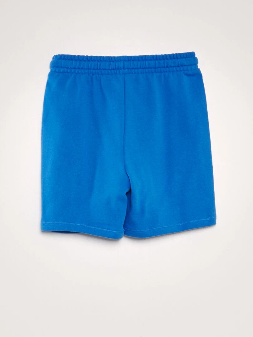 Bermuda en french terry style surf Bleu
