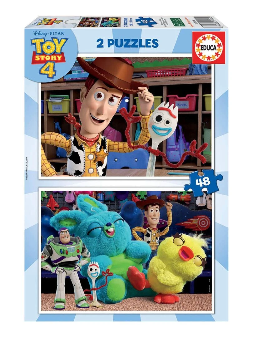 Puzzle 2 x 48 pièces : Toy Story 4 N/A