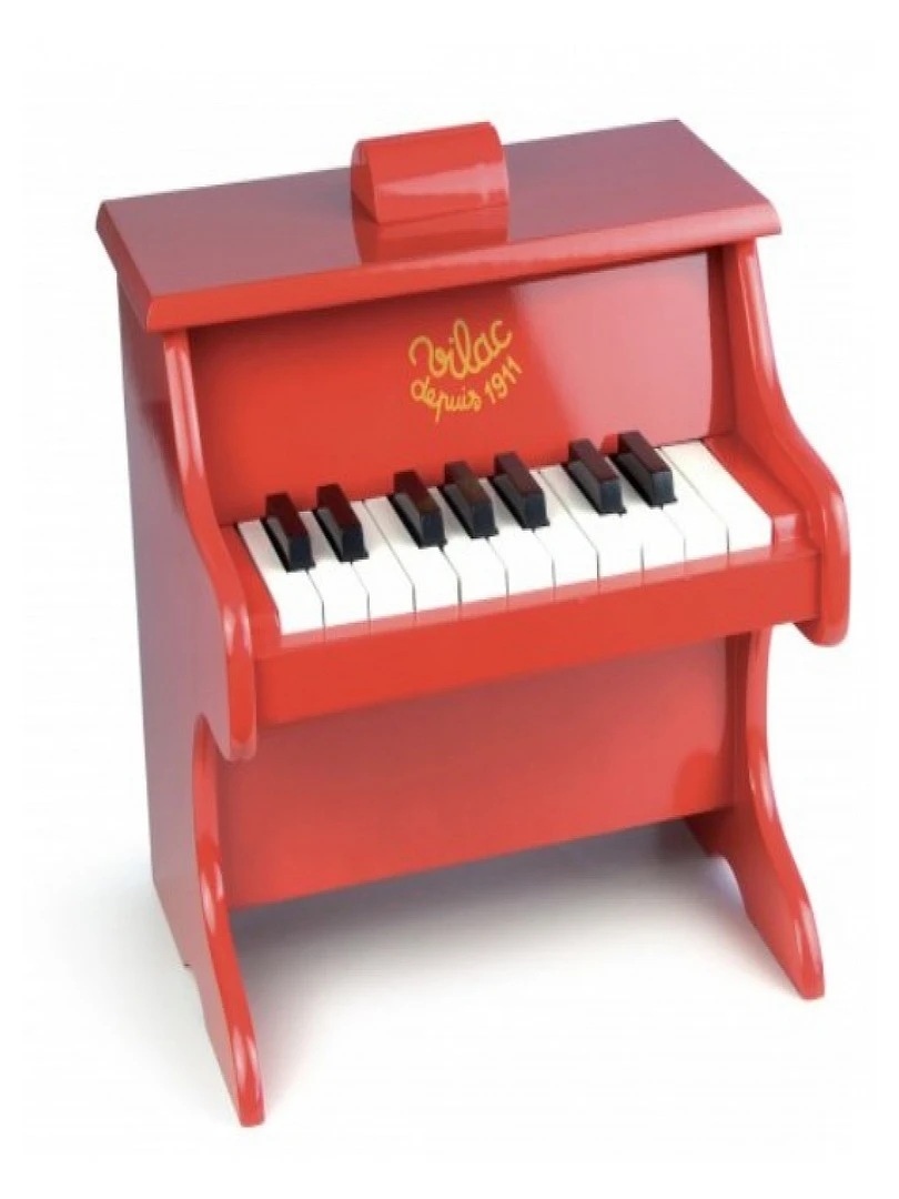 Piano Rouge 18 Touches Avec Partitions N/A