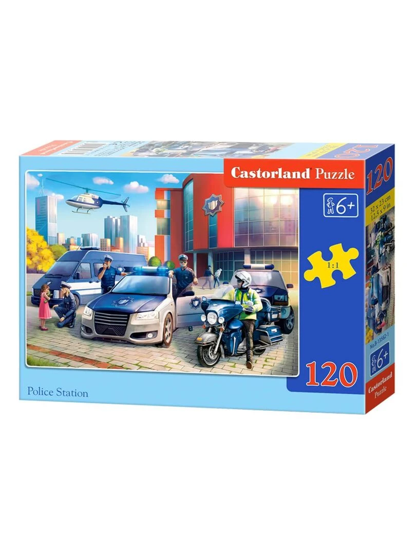 Puzzle 120 pièces : Commissariat de Police N/A