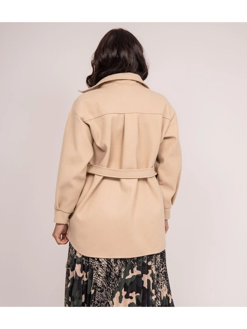 Surchemise UGENIE Beige