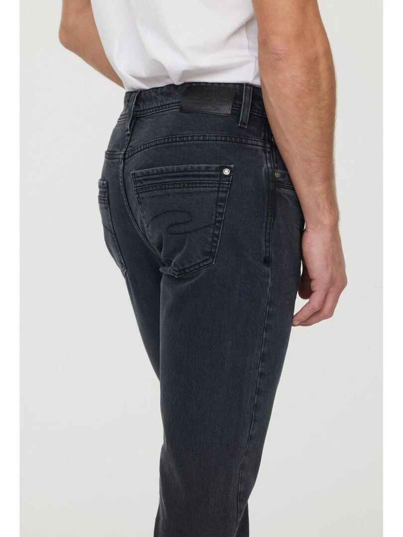 Lee Cooper   Jean coton straight JOKER   Noir