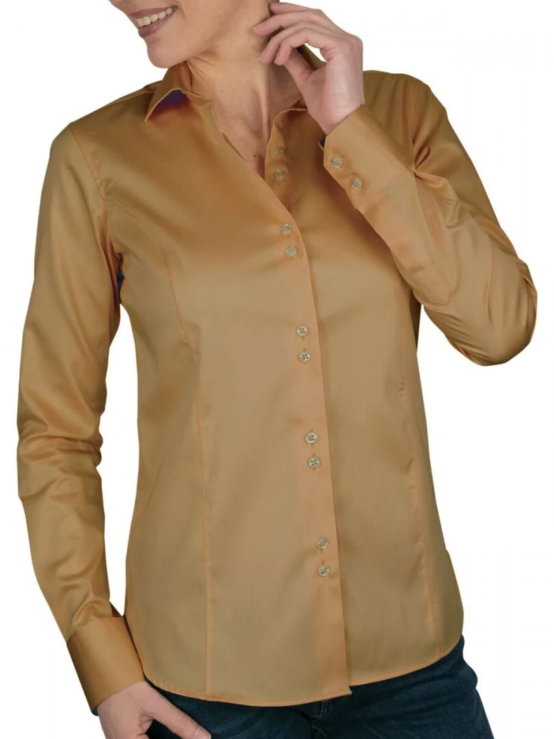 Chemise mode SKETON Marron