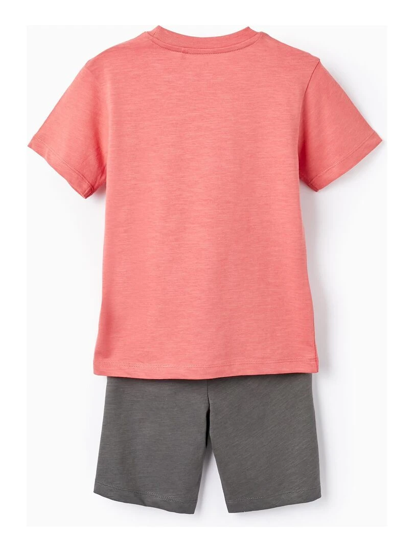 T SHIRT + Short pour Garçon 'Living Cuba' CUBA Rose