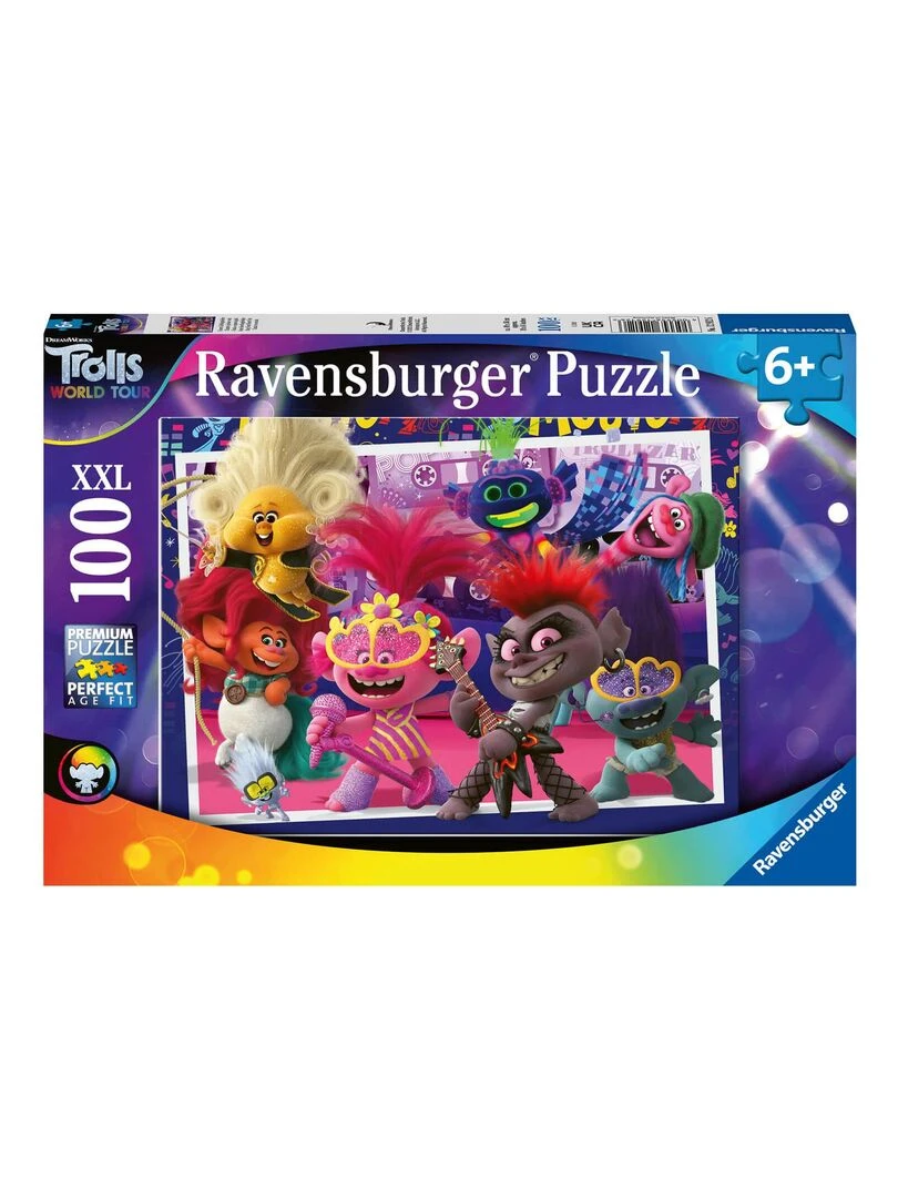 Puzzle 100 pièces XXL : Trolls 2 : Chante à pleine voix N/A