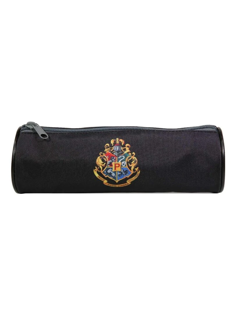 BAGTROTTER Trousse scolaire ronde Harry Potter Noire Maisons Noir