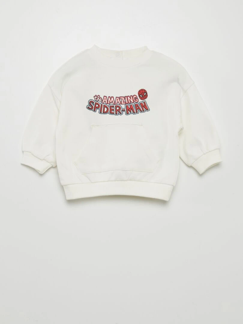 Ensemble sweat + pantalon 'Spiderman' 2 pièces Rouge