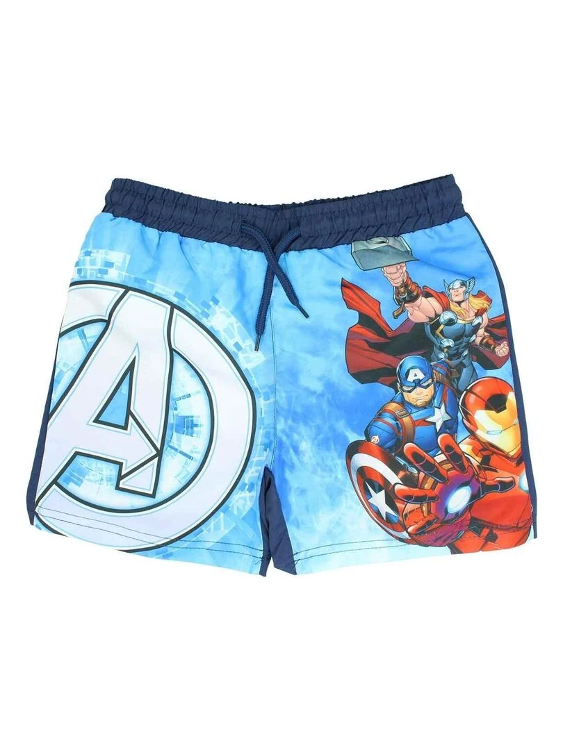 Avengers Short De Bain garçon imprimé Avengers Bleu