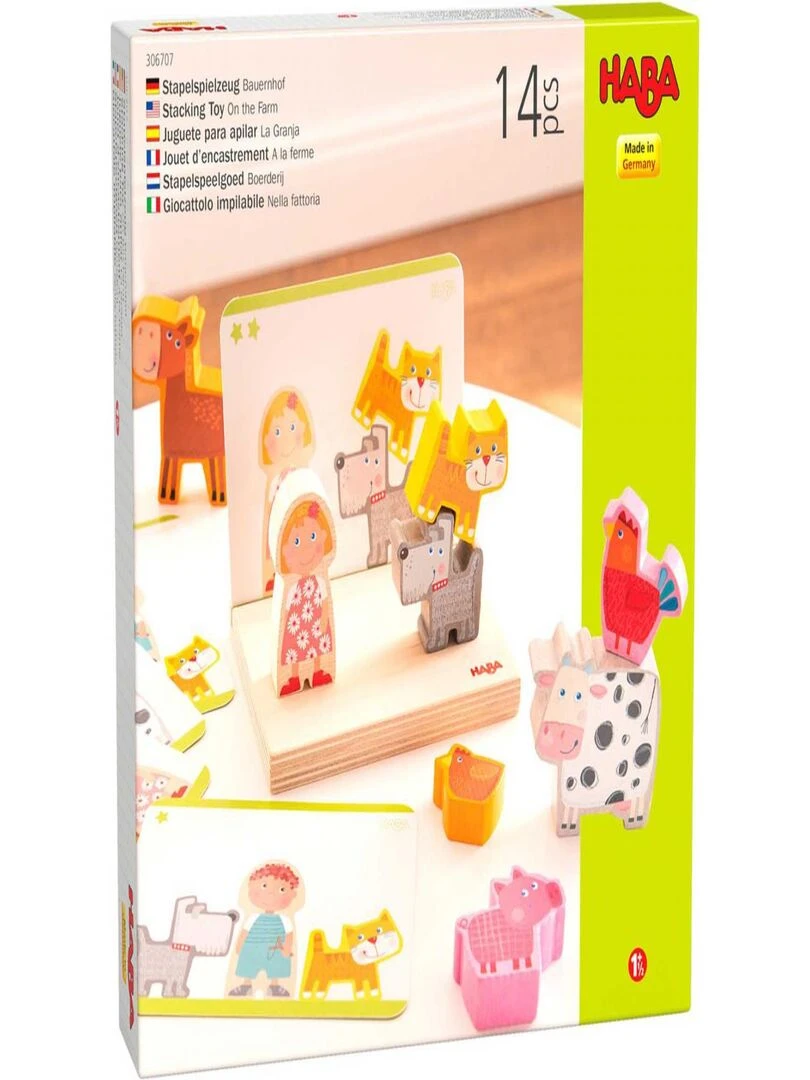 Jeu à empiler 3D A la ferme N/A