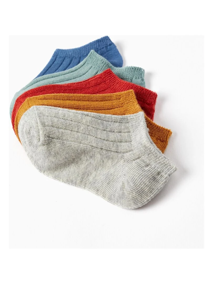 Lot 5 Paires de Chaussettes Bébé Garçon GREAT GOALS GREAT WORLD Multicolore