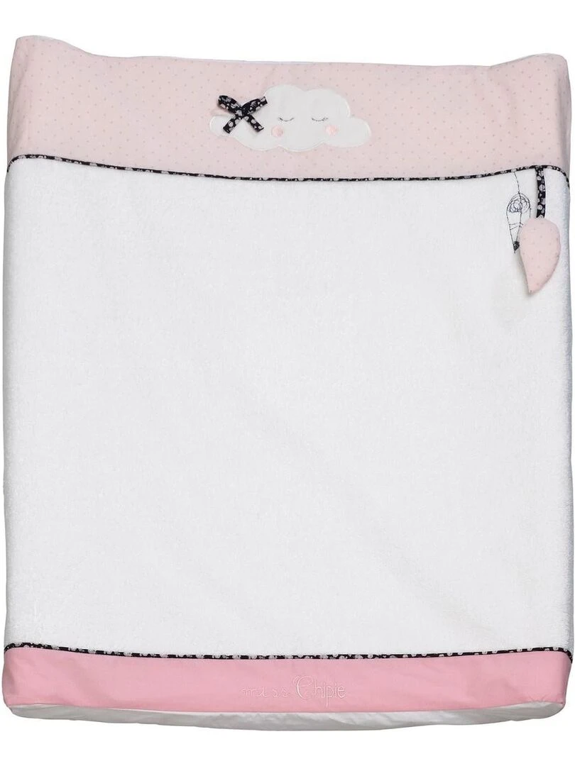 Matelas à langer 6x68x52cm en coton blanc SAUTHON Blanc