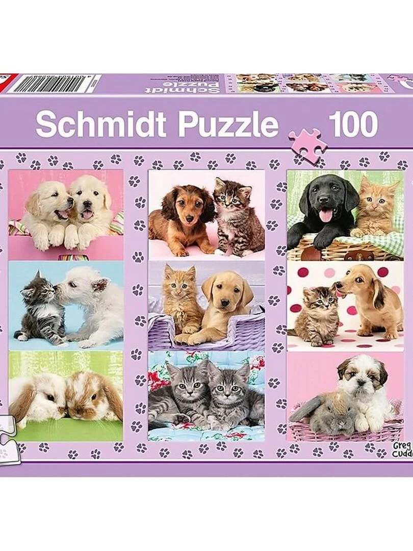 Puzzle 100 pièces : Mes amis les bêtes N/A