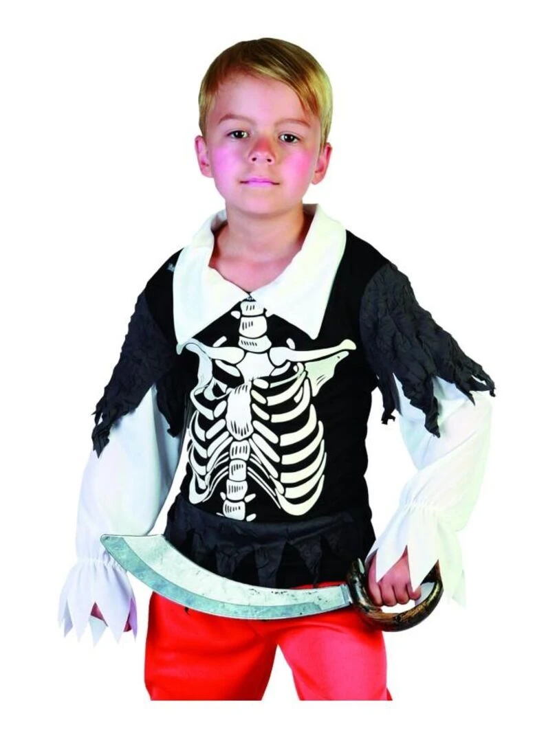 Déguisement Pirate Zombie Halloween enfant Noir Noir