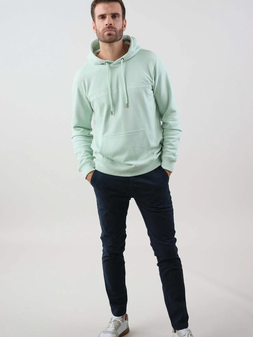 Sweat en jersey french terry pour homme 'Deeluxe' Vert clair