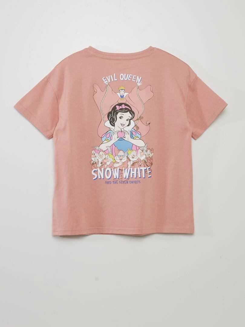 T shirt 'Blanche Neige' Rose