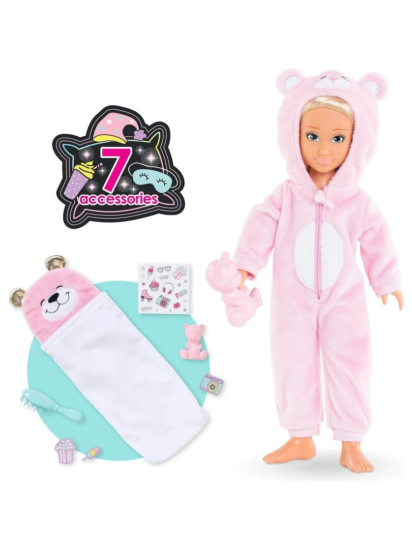 Coffret Poupée Corolle Girls Valentine Pyjama Party N/A