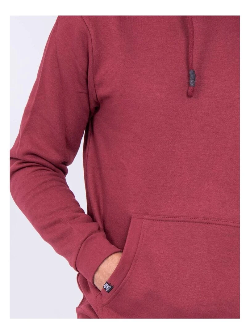 Sweat capuche WIDEM   Bordeaux