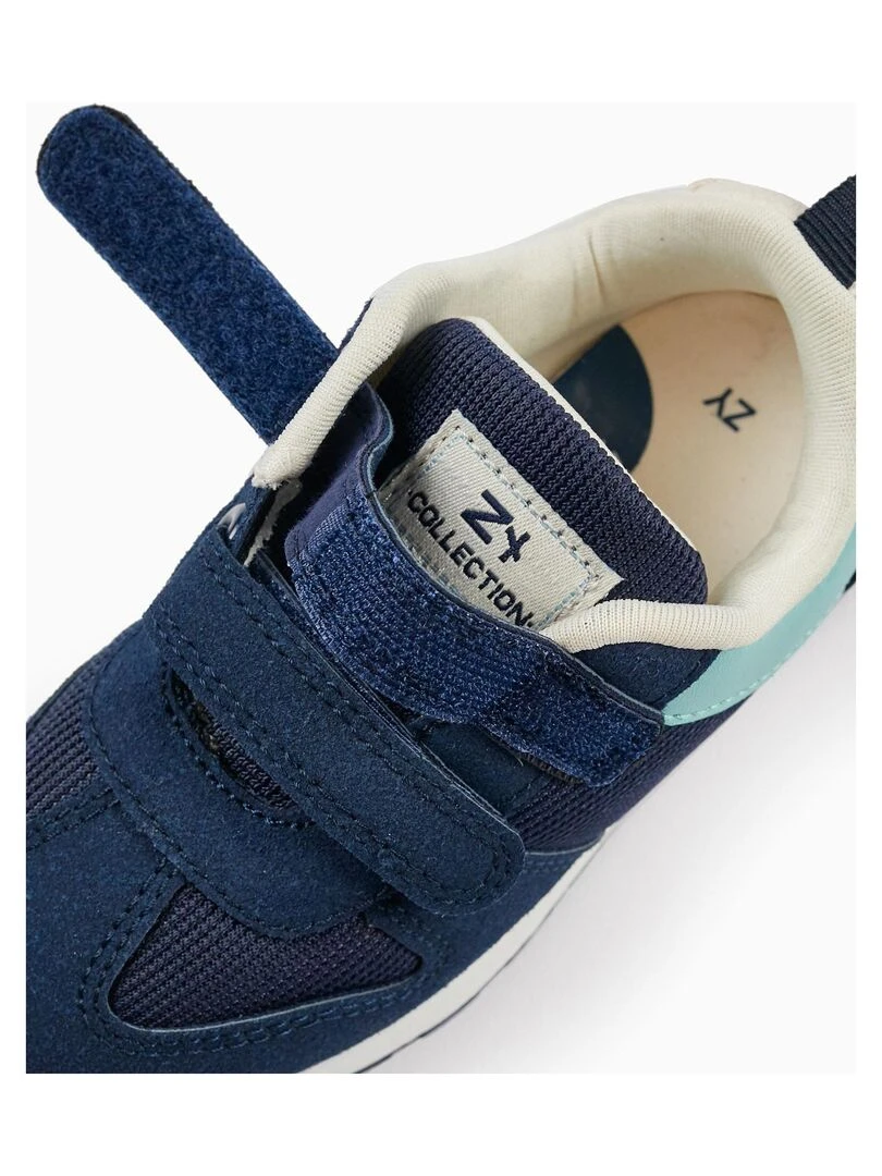 Baskets pour Bébé Garçon  ATLANTIC COMPANY   Bleu foncé