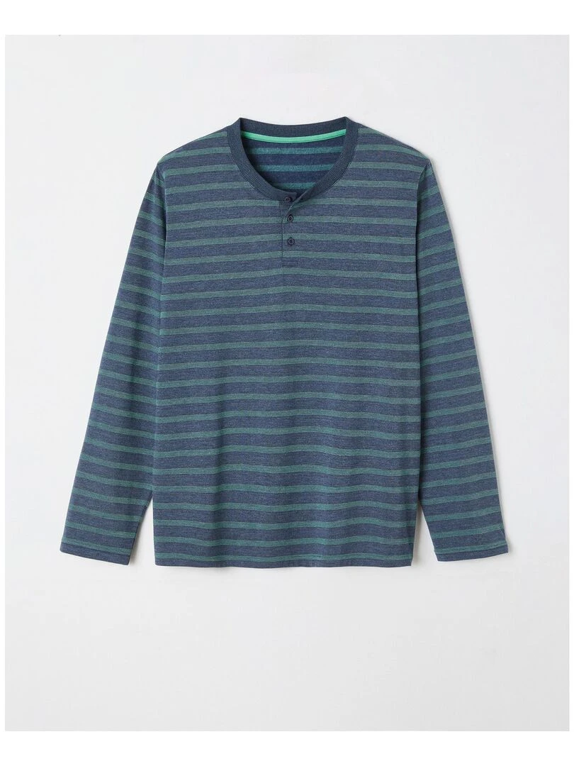 Pyjama maille Thermolactyl   Damart   Bleu