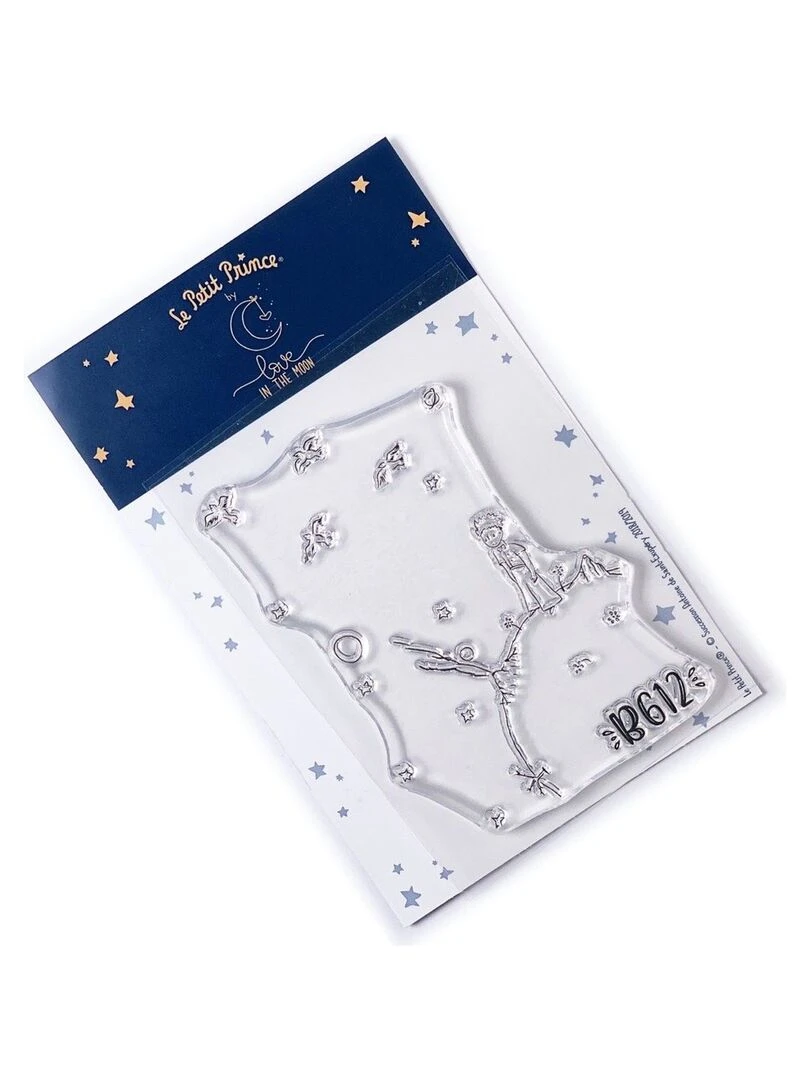 Tampon transparent Le Petit Prince et Astéroïd N/A