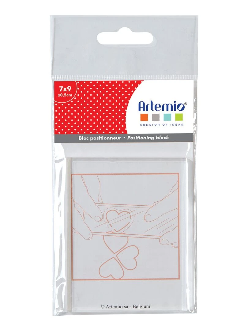 Bloc Positionneur Pour Tampons 9 x 7 Cm N/A